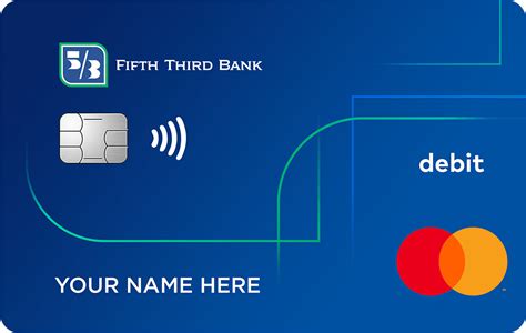 fifth third bank contactless card|5th third bank debit card.